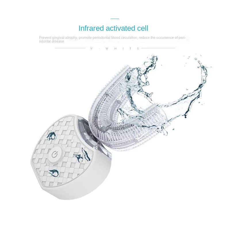 U-Shaped Electric Toothbrush Generation II Sonic Oral Cleaner with Soft Bristles for Baby and Adult Whitening