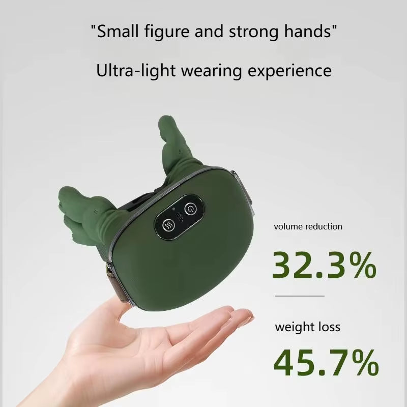 Hands Back Electric Cervical Hand Massager with Fingers Simulated Human Hand Cervical Trapezius Neck Massager with Heat