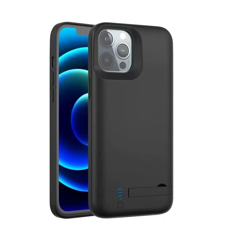 6000Mah Battery Charger Case with Stand for Iphone 12 13 14 15 11 Pro Max External Backup Power Cank Case for Iphone X XR XS Max
